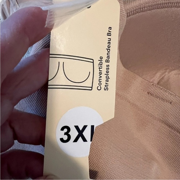 Truekind Wireless Convertible Strapless Bandeau BraPlus Size 3XL - Picture 5 of 6